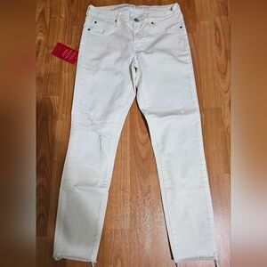 Womens White Denim Jeans